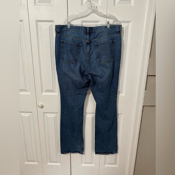 Old Navy Women’s Low Rise Boot Cut Blue Jeans size 16 Tall - Picture 2 of 8